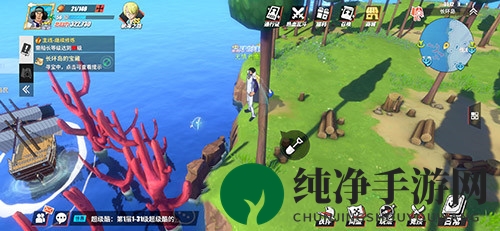 《航海王热血航线》神秘的珊瑚礁寻宝之旅