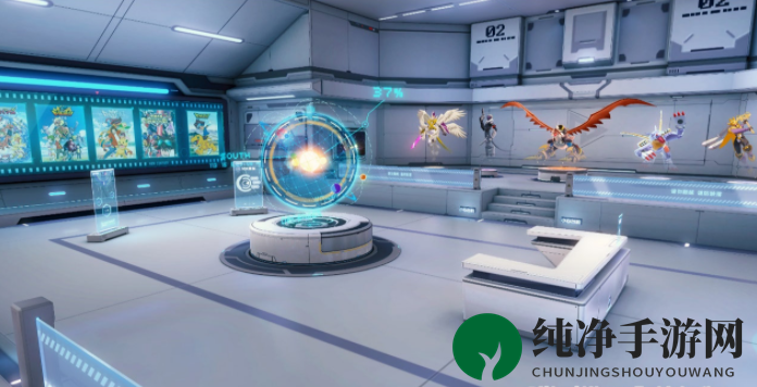 《数码宝贝：新世纪》资料馆玩法介绍