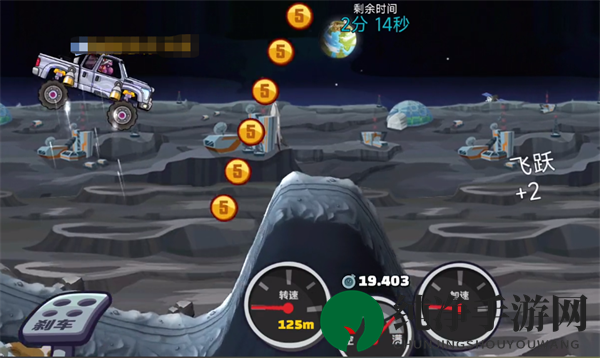 《登山赛车2》黄金推进器用法介绍