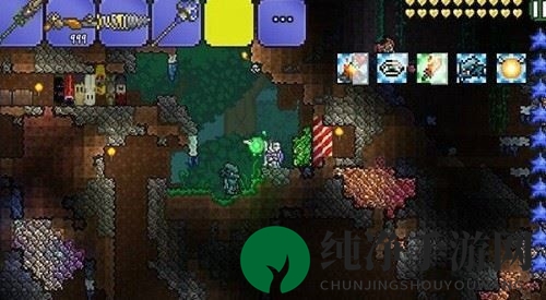 《泰拉瑞亚》叶绿矿种植揭秘